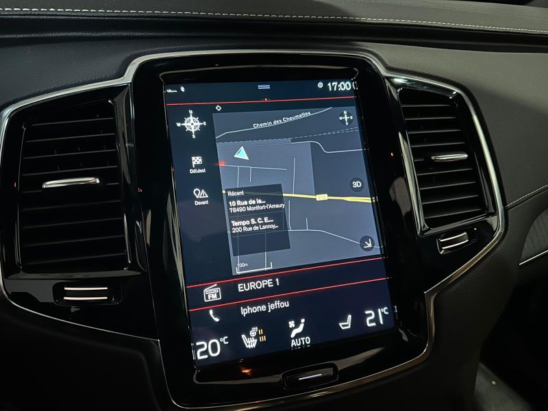 VOLVO XC90 2020 II T8 Twin Engine AWD 4x4 390cv Full options , TO , Caméra 360 , Tête Haute