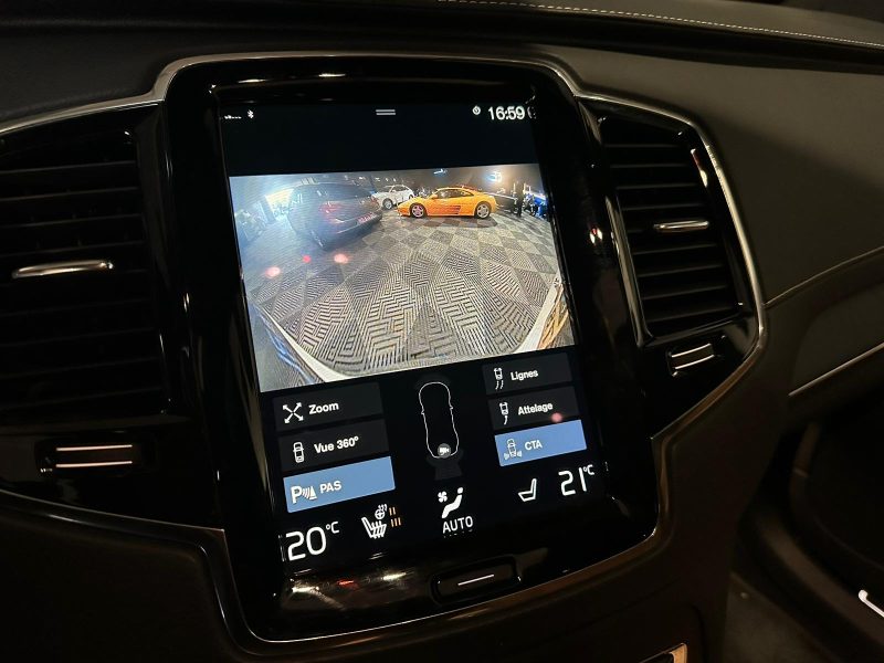 VOLVO XC90 2020 II T8 Twin Engine AWD 4x4 390cv Full options , TO , Caméra 360 , Tête Haute