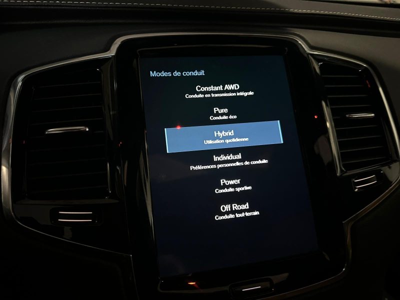 VOLVO XC90 2020 II T8 Twin Engine AWD 4x4 390cv Full options , TO , Caméra 360 , Tête Haute