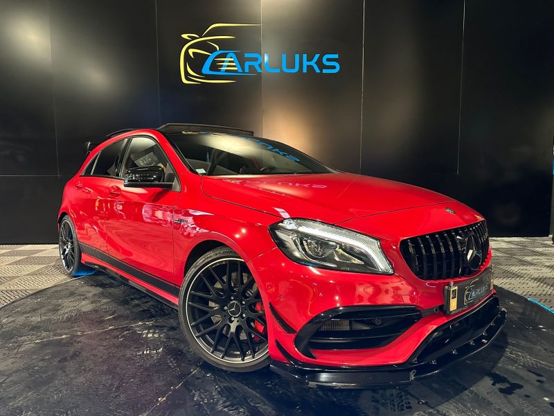 MERCEDES CLASSE A 45 AMG 2.0 Turbo 4MATIC 7G-DCT 381 cv Pack Aero Echappement Perf , Toit ouvrants ,