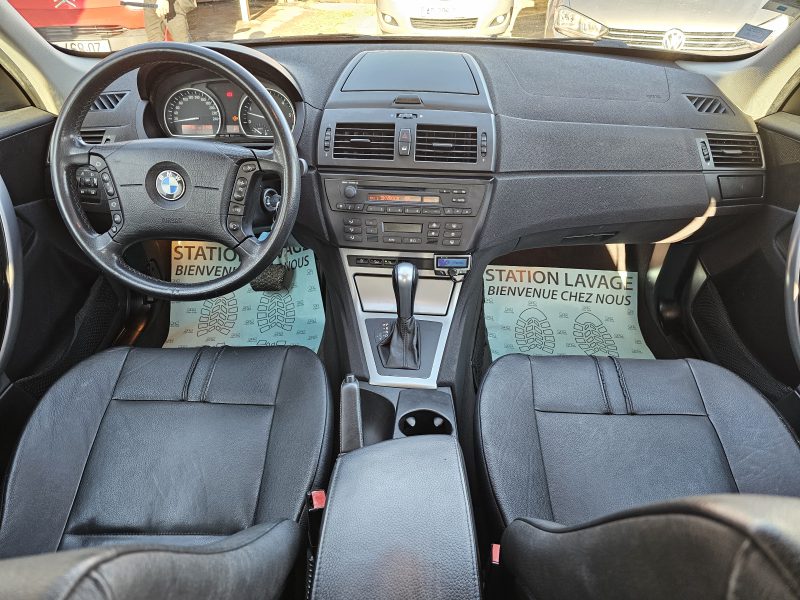 B.M.W. X3 4X4 3.O D 204 CH BOITE AUTO