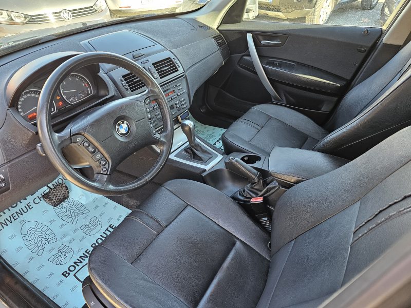 B.M.W. X3 4X4 3.O D 204 CH BOITE AUTO