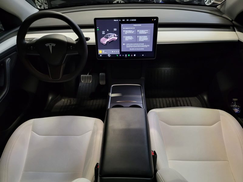 TESLA MODEL Y EV PERFORMANCE TRACTION INTEGRAL 534cv DUAL MOTOR CUIR BLANC / SIEGES CHAUFFANTS
