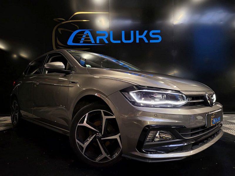 VOLKSWAGEN POLO VI 1.0 TSI 95 CV R LINE / VIRTUAL COCKPIT / CAMERA DE RECUL / RADAR AV ET AR / PACK 