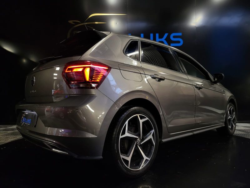 VOLKSWAGEN POLO VI 1.0 TSI 95 CV R LINE / VIRTUAL COCKPIT / CAMERA DE RECUL / RADAR AV ET AR / PACK 