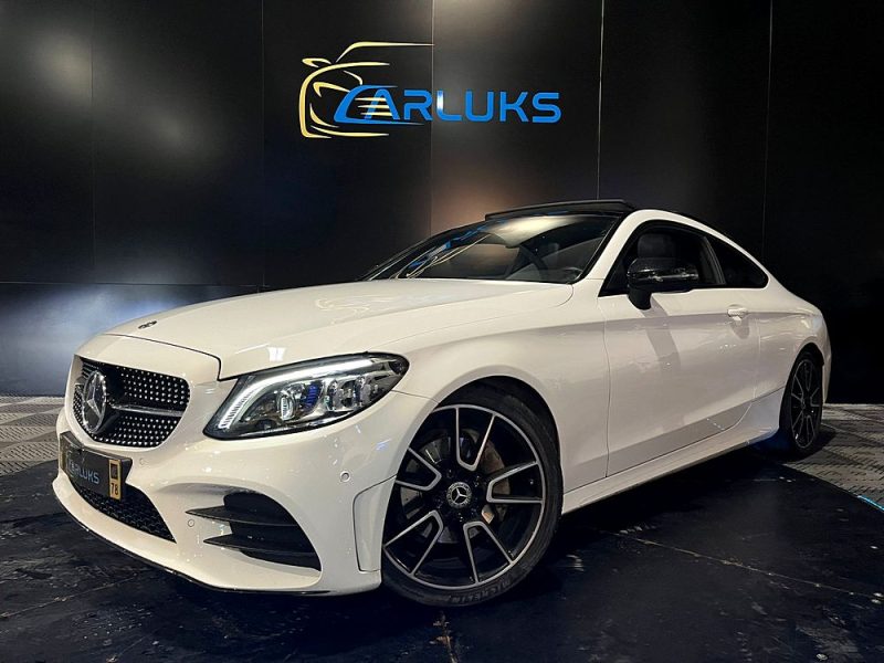 MERCEDES CLASSE C Coupé 220 D 194 cv 9G-TRONIC AMG LINE TOIT OUVRANT / CAMERA / SIEGES CHAUFFANT