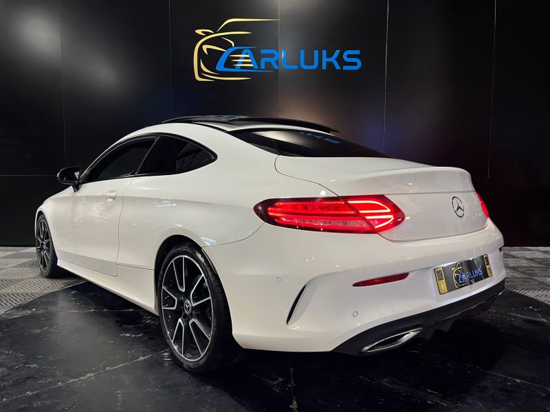 MERCEDES CLASSE C Coupé 220 D 194 cv 9G-TRONIC AMG LINE TOIT OUVRANT / CAMERA / SIEGES CHAUFFANT