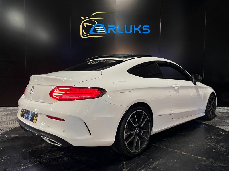 MERCEDES CLASSE C Coupé 220 D 194 cv 9G-TRONIC AMG LINE TOIT OUVRANT / CAMERA / SIEGES CHAUFFANT
