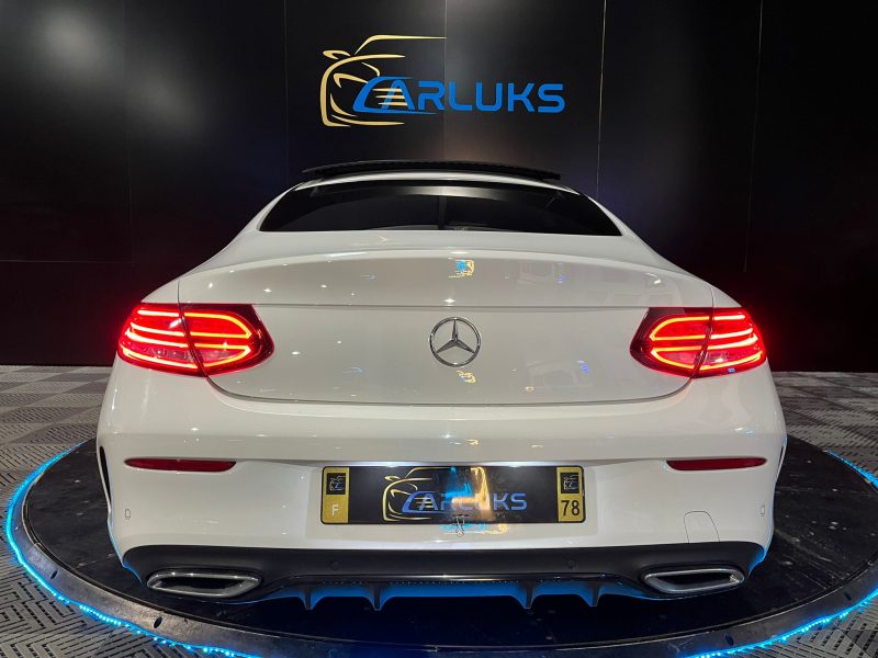 MERCEDES CLASSE C Coupé 220 D 194 cv 9G-TRONIC AMG LINE TOIT OUVRANT / CAMERA / SIEGES CHAUFFANT