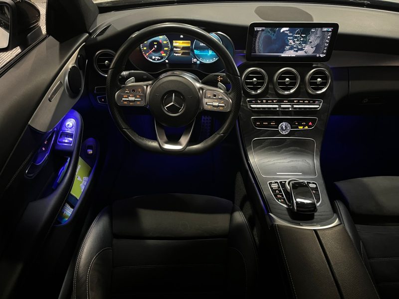 MERCEDES CLASSE C Coupé 220 D 194 cv 9G-TRONIC AMG LINE TOIT OUVRANT / CAMERA / SIEGES CHAUFFANT