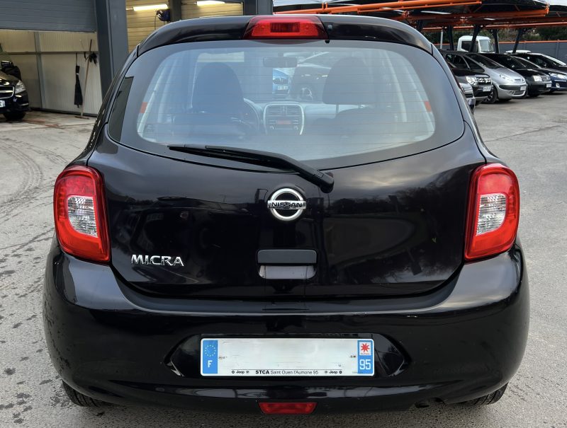 NISSAN MICRA 4 IV PHASE 2 1.2 80 Cv BLUETOOTH / 5 PORTES CRIT AIR 1 - GARANTIE 1 AN