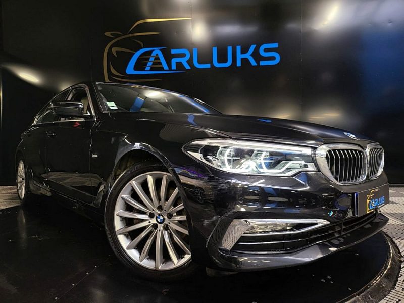 BMW SERIE 520d xDrive 190cv LUXURY LINE / SUIVI BMW / 360 / TOIT OUVRANT / CUIR ELEC ET CHAUFFANTS