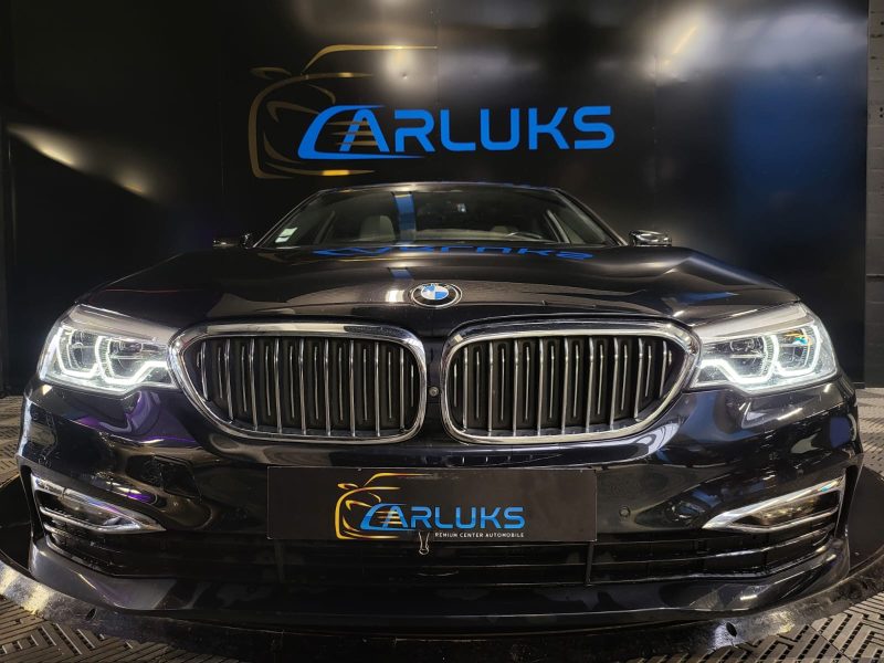 BMW SERIE 520d xDrive 190cv LUXURY LINE / SUIVI BMW / 360 / TOIT OUVRANT / CUIR ELEC ET CHAUFFANTS