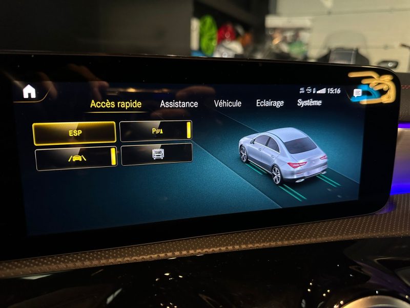 CLA 200 163cv AMG Line / Toit Ouvrant / Caméra / Siege électrique / Lumieres d'ambianc