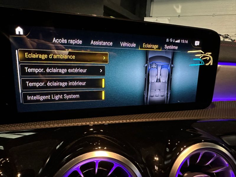 CLA 200 163cv AMG Line / Toit Ouvrant / Caméra / Siege électrique / Lumieres d'ambianc