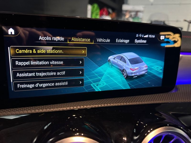 CLA 200 163cv AMG Line / Toit Ouvrant / Caméra / Siege électrique / Lumieres d'ambianc