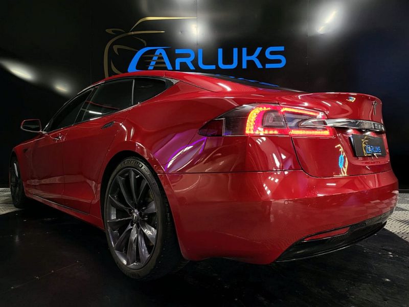 TESLA MODEL S 100D AWD DUAL MOTOR 525cv / SUIVI TESLA / CONDUITE AUTONOME DE NIVEAU 2 / TOIT PANO / 