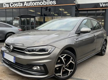VOLKSWAGEN POLO 6 VI R-LINE 1.0 TSI 110 Cv BOITE AUTO CAMERA GPS CARPLAY & ANDROID - GARANTIE 6 MOIS