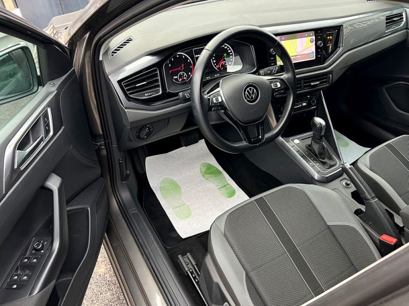 VOLKSWAGEN POLO 6 VI R-LINE 1.0 TSI 110 Cv BOITE AUTO CAMERA GPS CARPLAY & ANDROID - GARANTIE 6 MOIS