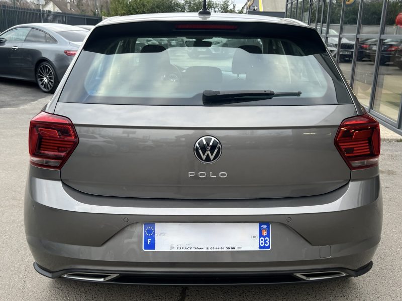 VOLKSWAGEN POLO 6 VI R-LINE 1.0 TSI 110 Cv BOITE AUTO CAMERA GPS CARPLAY & ANDROID - GARANTIE 6 MOIS