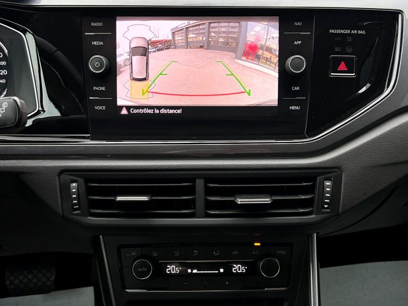 VOLKSWAGEN POLO 6 VI R-LINE 1.0 TSI 110 Cv BOITE AUTO CAMERA GPS CARPLAY & ANDROID - GARANTIE 6 MOIS