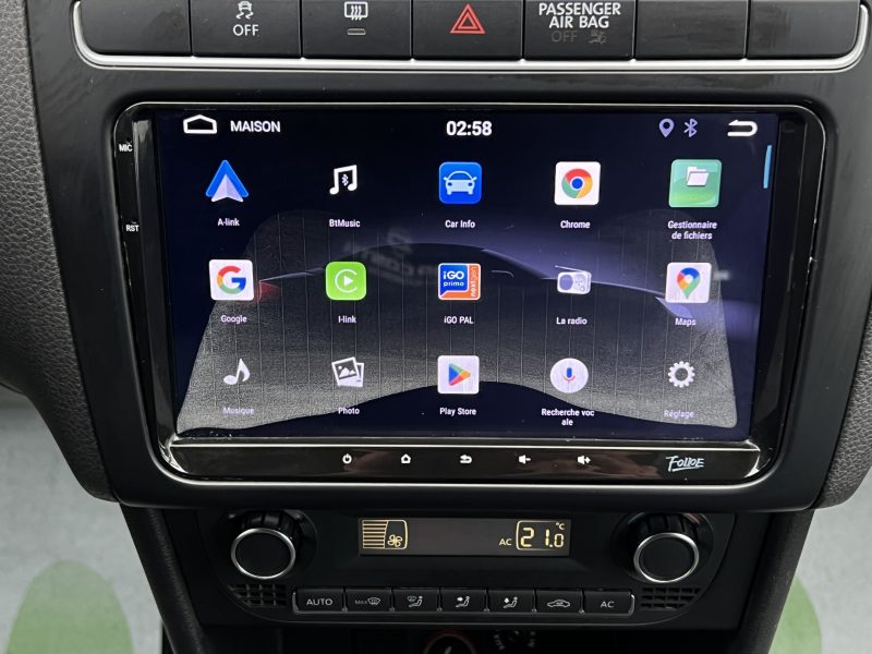 VOLKSWAGEN POLO 5 V 1.6 TDI 90 Cv SPORTLINE / ECRAN TACTILE ANDROID CRIT AIR 2 - GARANTIE 6 MOIS