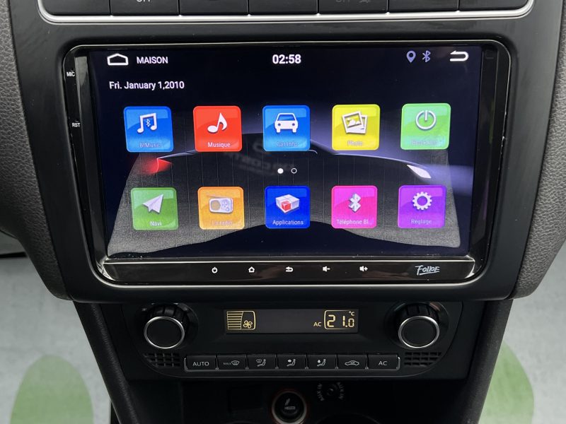 VOLKSWAGEN POLO 5 V 1.6 TDI 90 Cv SPORTLINE / ECRAN TACTILE ANDROID CRIT AIR 2 - GARANTIE 6 MOIS