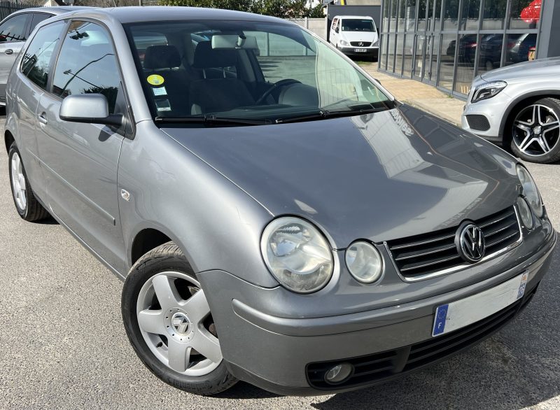 VOLKSWAGEN POLO IV 1.4 75 Cv 5 PLACES / CLIMATISATION REGULATEUR CRIT AIR 2 - GARANTIE 6 MOIS