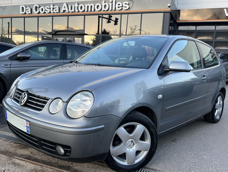 VOLKSWAGEN POLO IV 1.4 75 Cv 5 PLACES / CLIMATISATION REGULATEUR CRIT AIR 2 - GARANTIE 6 MOIS