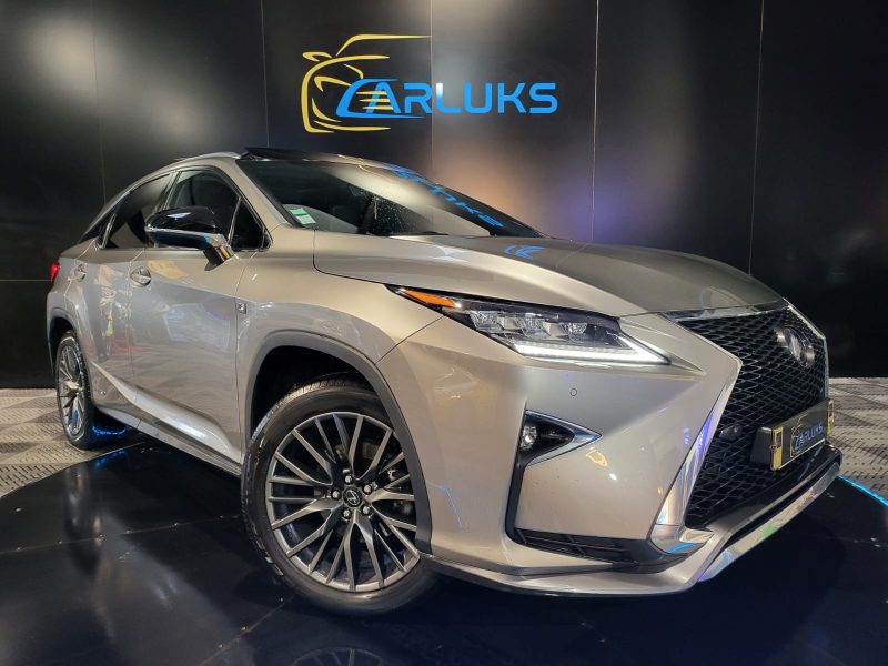 LEXUS RX 450h Hybrid 313/262cv F Sport BVA / TOIT OUVRANT/CAMERA/SIEGES CHAUFFANT-VENTILES
