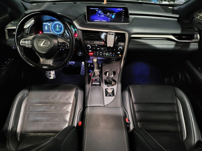 LEXUS RX 450h Hybrid 313/262cv F Sport BVA / TOIT OUVRANT/CAMERA/SIEGES CHAUFFANT-VENTILES