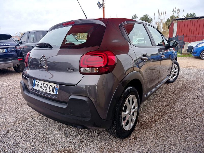 CITROEN C3 III 1,2 THP 110CH FEEL 2020 1 ERE MAIN