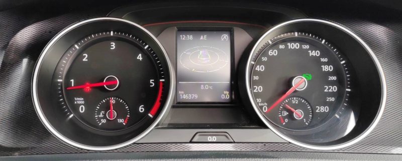 VOLKSWAGEN GOLF VII GTD 2.0 TDI 184ch Gris carbone