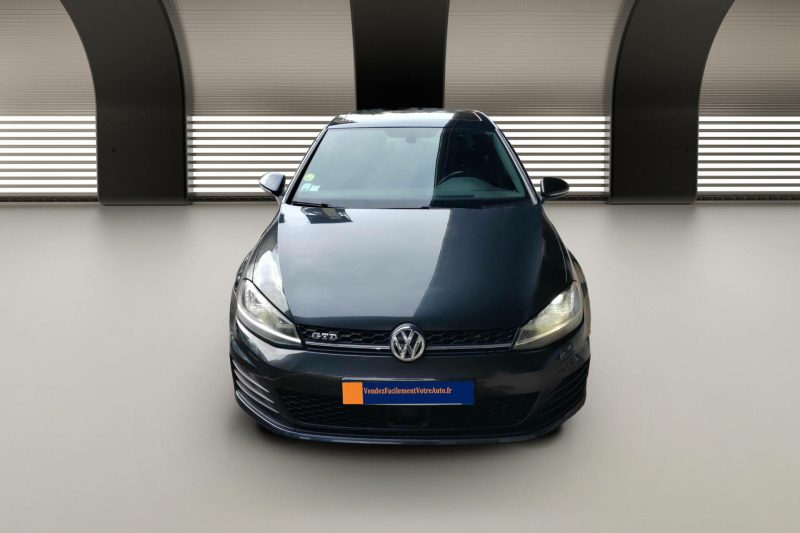 VOLKSWAGEN GOLF VII GTD 2.0 TDI 184ch Gris carbone