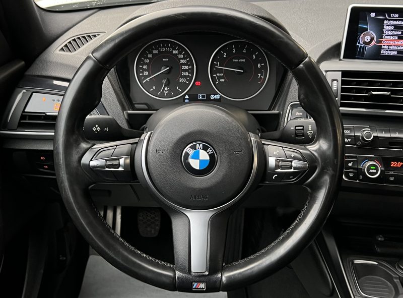 BMW SERIE 1 F20 PACK M SPORT 116i 136 Cv GRAND ECRAN APPLE CARPLAY & ANDROID 5 PORTES GARANTIE 1 AN