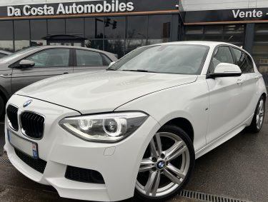BMW SERIE 1 F20 PACK M SPORT 116i 136 Cv GRAND ECRAN APPLE CARPLAY & ANDROID 5 PORTES GARANTIE 1 AN