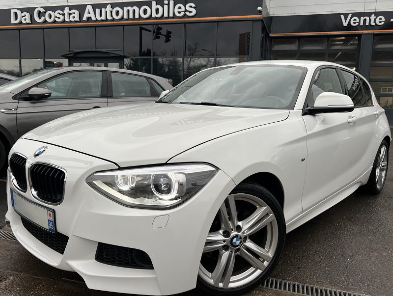 BMW SERIE 1 F20 PACK M SPORT 116i 136 Cv GRAND ECRAN APPLE CARPLAY & ANDROID 5 PORTES GARANTIE 1 AN