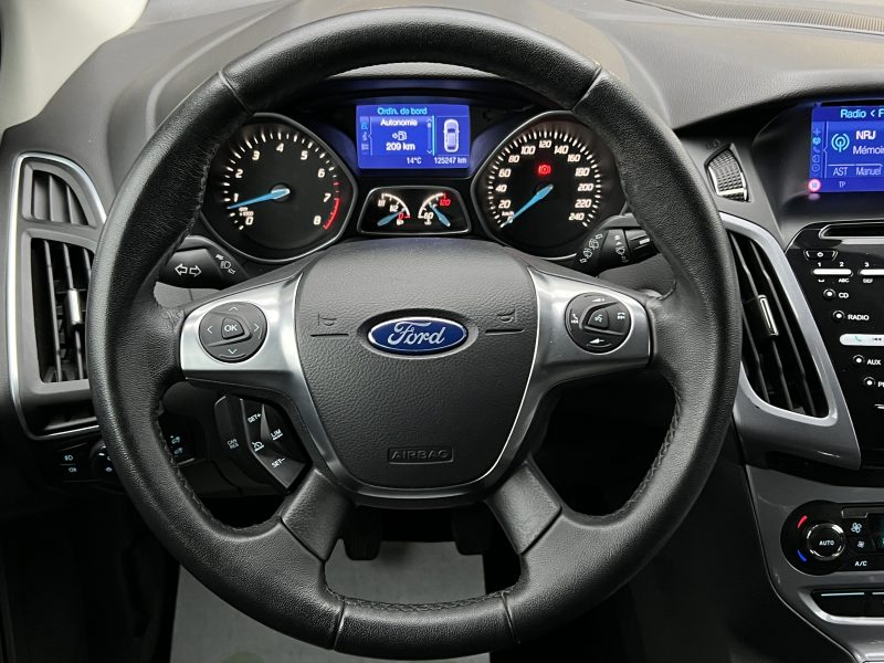 FORD FOCUS III PHASE 2 SW TITANIUM 1.2 ECOBOOST 125 BREAK / PREMIERE MAIN CRIT AIR 1 - GARANTIE 1 AN