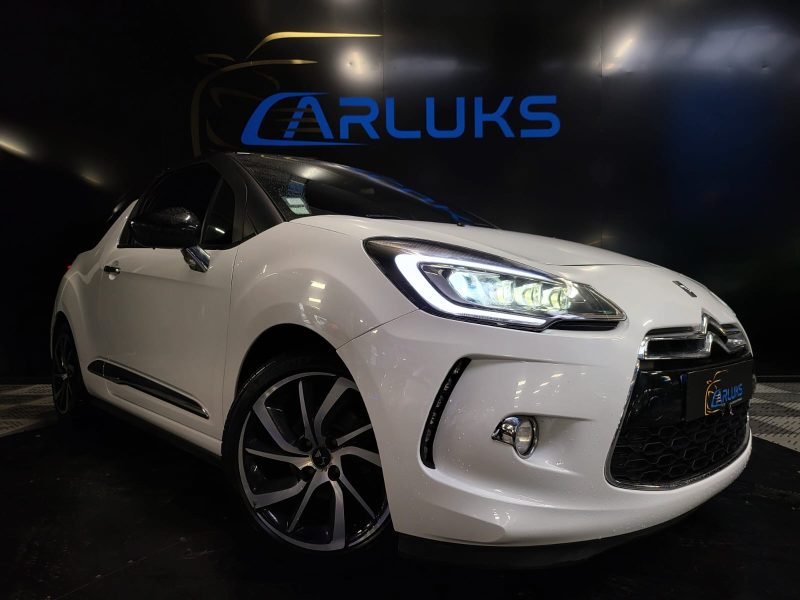 CITROEN DS3 1.6 HDI 120cv SPORT CHIC RADAR DE RECUL /BLUETOOTH / FEUX ET ESSUIE GLACES AUTO / ACTIVE
