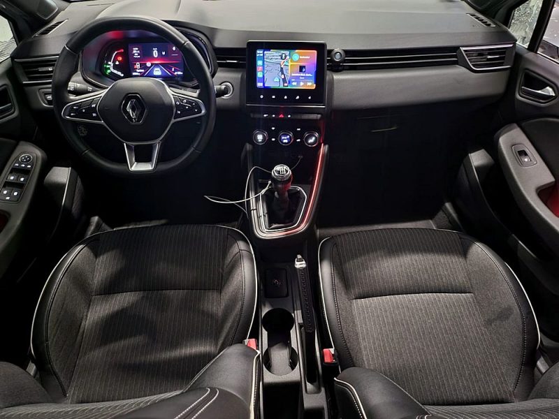 RENAULT CLIO V TCE 90 INTENS /CARPLAY+LUMIERE D\'AMBIENCE+APPLE CAR PLAY+CAMERA/