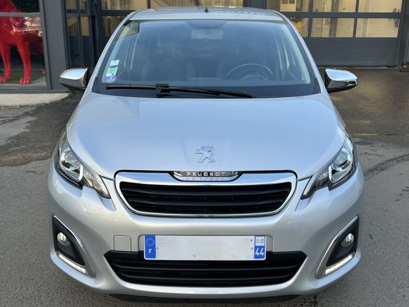 PEUGEOT 108 STYLE 1.0 VTI 72 1ERE MAIN 5 PORTES CLIMATISATION REGULATEUR CRIT AIR 1 - GARANTIE 1 AN