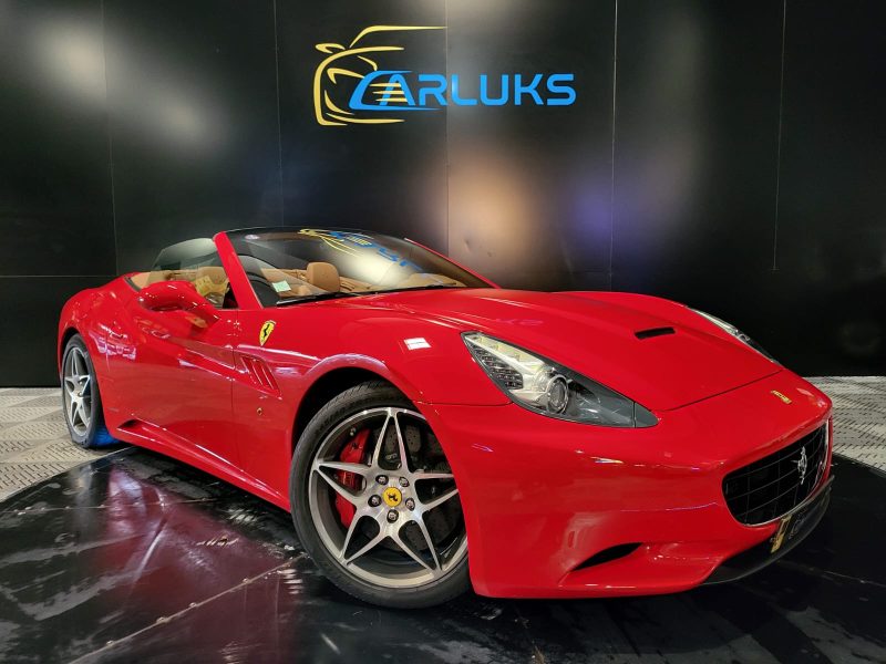 FERRARI CALIFORNIA Cabriolet 4.3 V8 460cv BVA / CARPLAY/ANDROID AUTO/CAMERA/LAUNCH CONTROL
