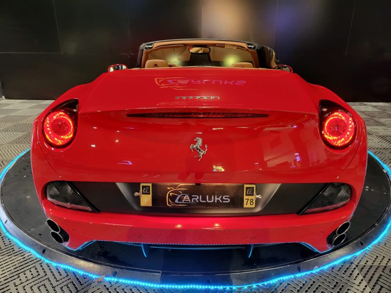 FERRARI CALIFORNIA Cabriolet 4.3 V8 460cv BVA / CARPLAY/ANDROID AUTO/CAMERA/LAUNCH CONTROL