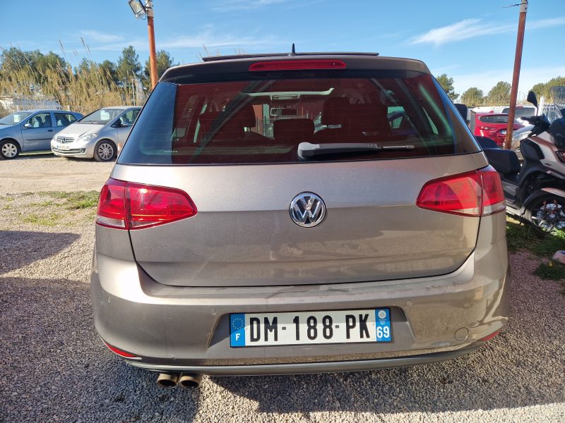 VOLKSWAGEN GOLF VII 1,4 TSI 140CH DSG7 CUP ACT BLUEMOTION