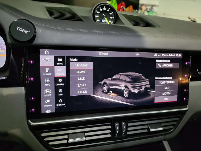 PORSCHE CAYENNE COUPE 3.0 V6 461/340cv E-Hybrid AWD BVA / TOIT PANORAMIQUE/CAMERA 360°/HAYON ELECTRI