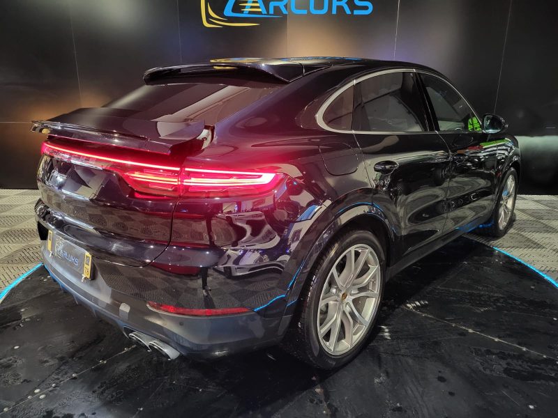 PORSCHE CAYENNE COUPE 3.0 V6 461/340cv E-Hybrid AWD BVA / TOIT PANORAMIQUE/CAMERA 360°/HAYON ELECTRI