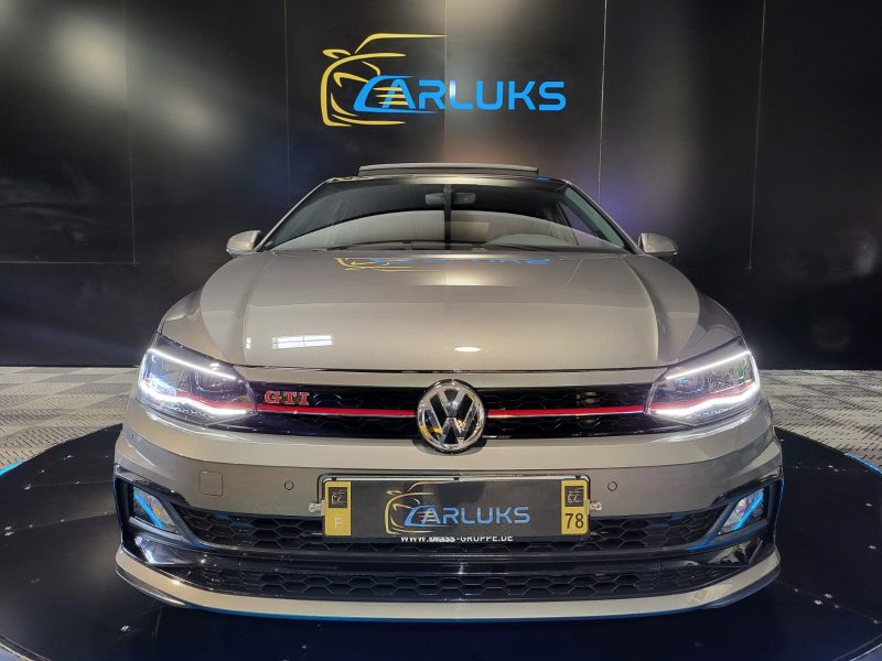 VOLKSWAGEN POLO VI GTI 2.0 TSI 200cv DSG6 / APPLE CARPLAY/TOIT OUVRANT/SIEGES CHAUFFANT