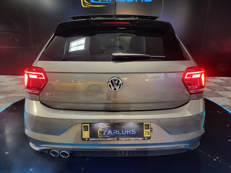 VOLKSWAGEN POLO VI GTI 2.0 TSI 200cv DSG6 / APPLE CARPLAY/TOIT OUVRANT/SIEGES CHAUFFANT