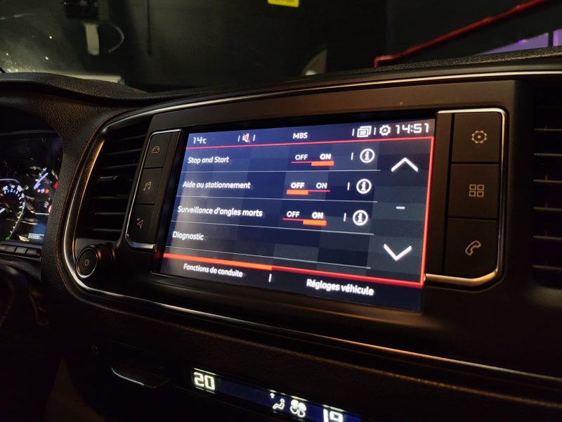 CITROEN JUMPY III 2.0 BlueHDi 122cv FG M BVM6 CARPLAY / CLIM AUTO / CAMERA / ATTELAGE