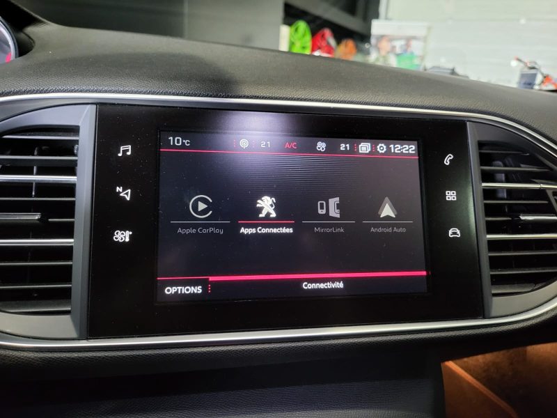 PEUGEOT 308 II GTI 1.6 THP 270cv BVM6 / APPLE CARPLAY/SIEGES CHAUFFANT-MASSANT/CAMERA DE RECUL